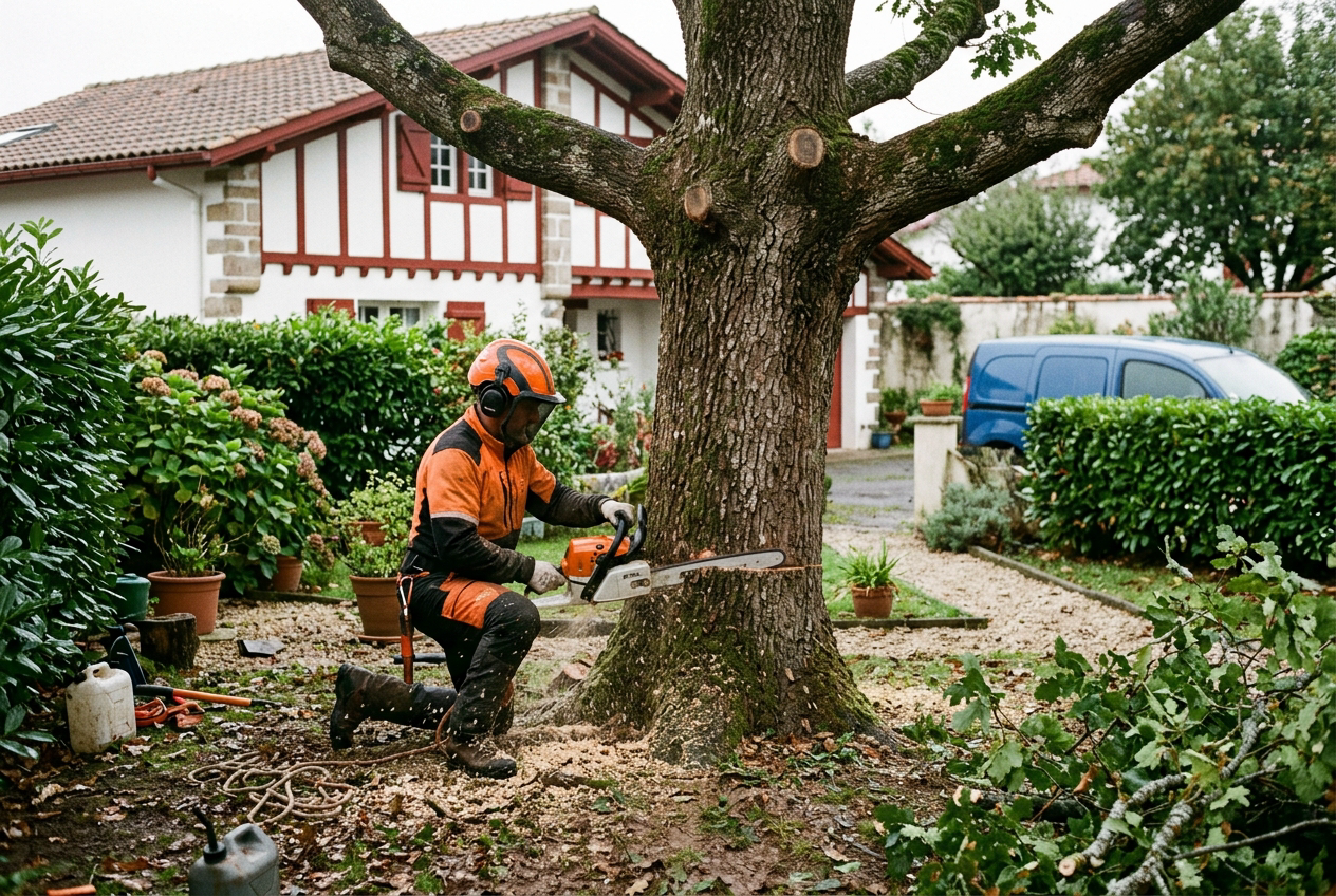 Abattage d'arbres et Démontage délicat à Bayonne