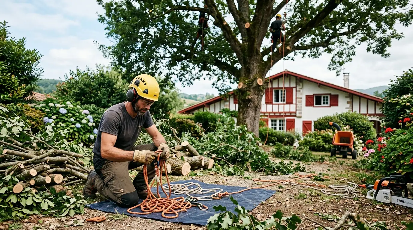 Élagage et abattage d'arbres à Bayonne